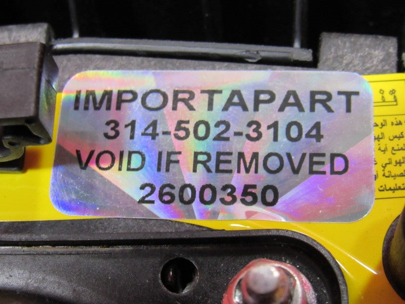 07-10 Hyundai Elantra Sedan Driver Steering Wheel Airbag Air Bag US Bu