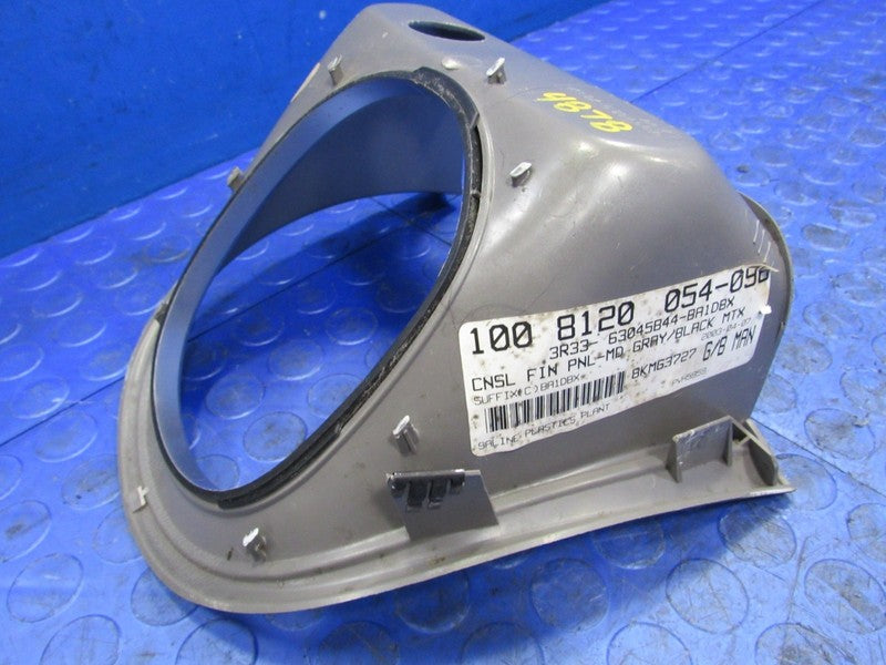 01-04 Ford Mustang SN95 IUP Silver Console Shift Boot Trim Radio Bezel