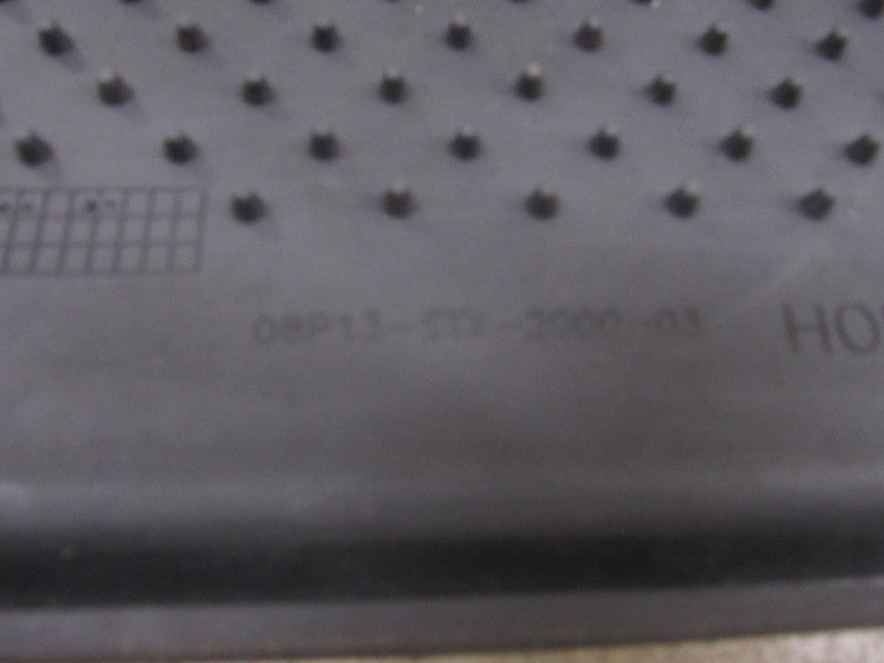 07-13 Acura MDX Accessory Black Rubber All Season Floor Mats Set OEM 4