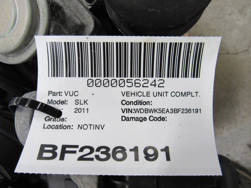 10-11 Mercedes-Benz SLK300 R171 Type M272.942 3.0L V6 Engine Motor 191