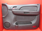 07-09 Yukon Tahoe Suburban Front Right Passenger Door Panel Ebony Blac