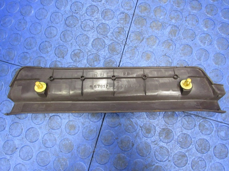 91-97 Land Cruiser LX450 Door Sill Molding Scuff Plate Trim Set Dark B
