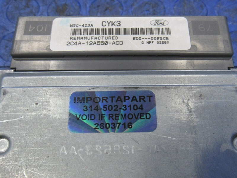 02-03 Ford F250 F350 6.8L V10 MT ECU ECM PCM Engine Computer 2C4A-12A6