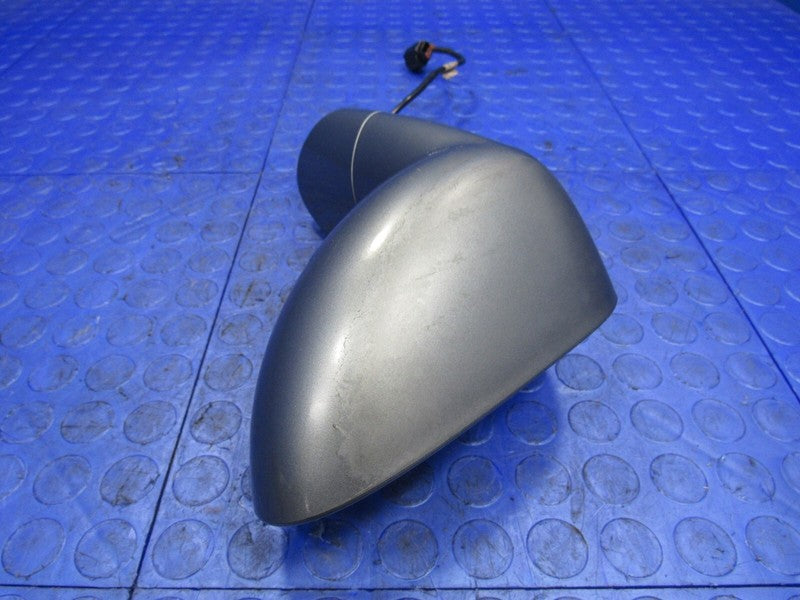 06-09 Pontiac Solstice Left Side Power Door Mirror Dark Tarnished Silv