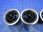 99-05 Mazda Miata MX-5 Radio Surround Bezel Vent Trim Silver 3611
