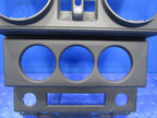 07-10 Jeep Wrangler JK Center Panel Dash Radio Bezel Trim Dark Gray 32