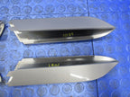 03-06 Cadillac Escalade ESV Luggage Roof Rack Carrier End Caps Set Sil