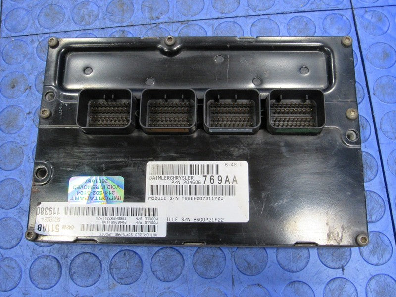 PLUG & PLAY 03-04 Concorde Intrepid Engine Computer ECU 04896511 PROG 