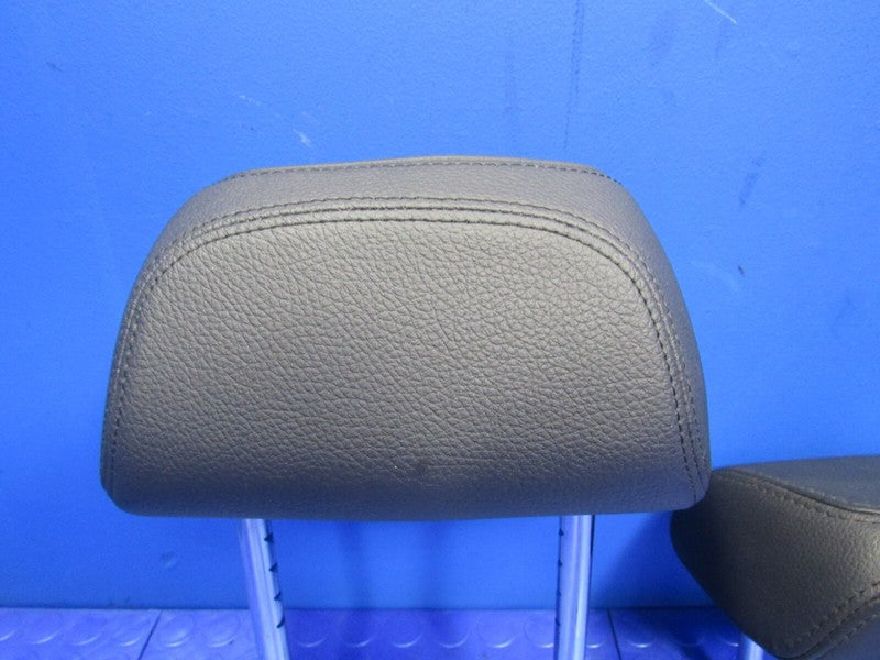 14-18 BMW X5 F15 2nd Row Rear Seat Head Rest Headrests Set Leather Bla