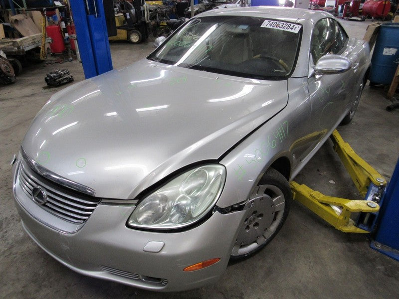 02-08 Lexus SC430 Left LH Driver Side Power Door Mirror Silver Metalli