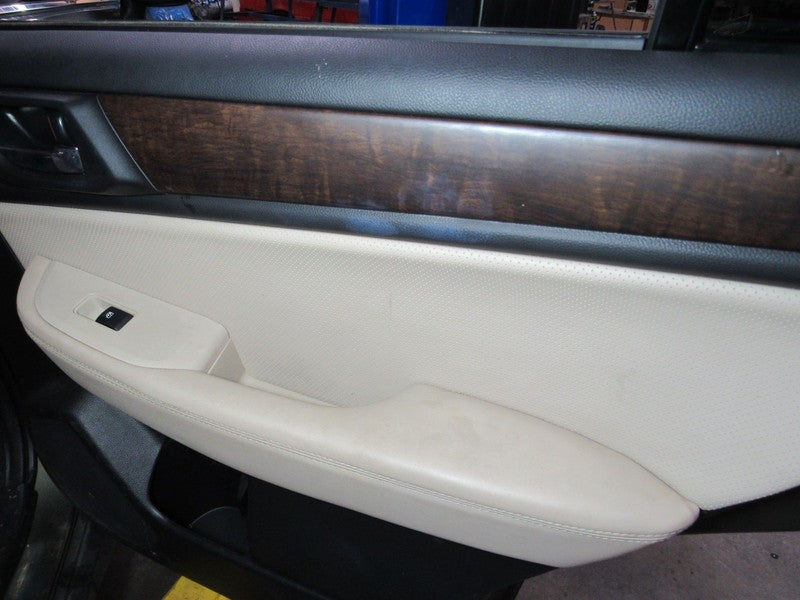 15-16 Outback Right RH Passenger Side Rear Door Trim Panel Tan