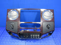 08-10 Ford F250 F350 Super Duty Heater Radio Bezel Surround Trim Woodg