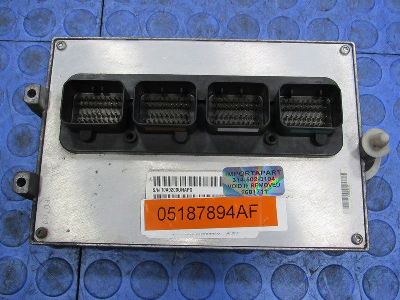 PROGRAMMED PLUG & PLAY 10 Dodge Ram Truck 3.7L AT ECU 05187894AF 894 P