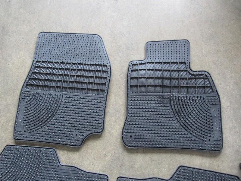 98-07 Lexus LX470 All Weather Floor Mats Cargo Mat Rubber Black SET 30
