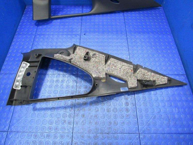 03-04 Ford Mustang Interior Quarter Glass Sail Panel Trim Set 0713