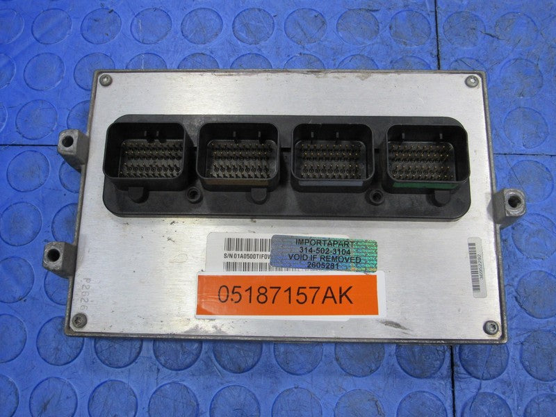 PLUG & PLAY 07 Jeep Wrangler JK 3.8L AT ECU 05187157 PROG 5281