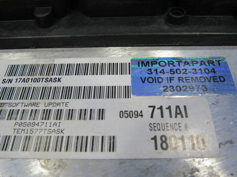 PLUG & PLAY 07 Dodge Durango 5.7L Hemi Engine Computer ECU 05094711 PR