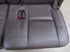 08-14 Cadillac Escalade Platinum Cocoa Brown Leather Third 3rd Row Sea