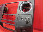 08-10 Ford F250 F350 Super Duty Heater Radio Bezel Surround Trim Black