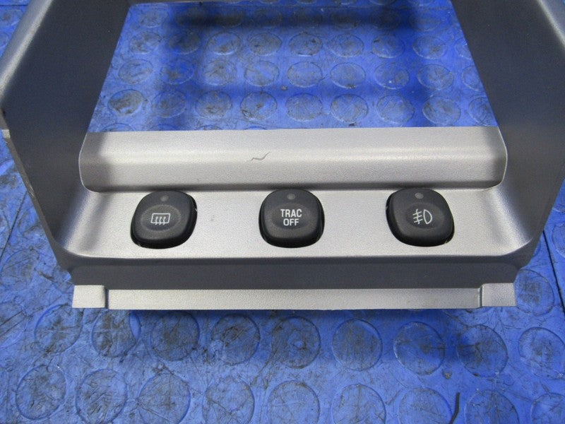 01-04 Ford Mustang SN95 IUP Silver Console Shift Boot Trim Radio Bezel