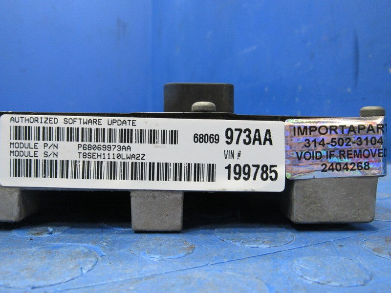 10 Chrysler PT Cruiser AT ECU ECM PCM Engine Computer 68069973AA 973 P