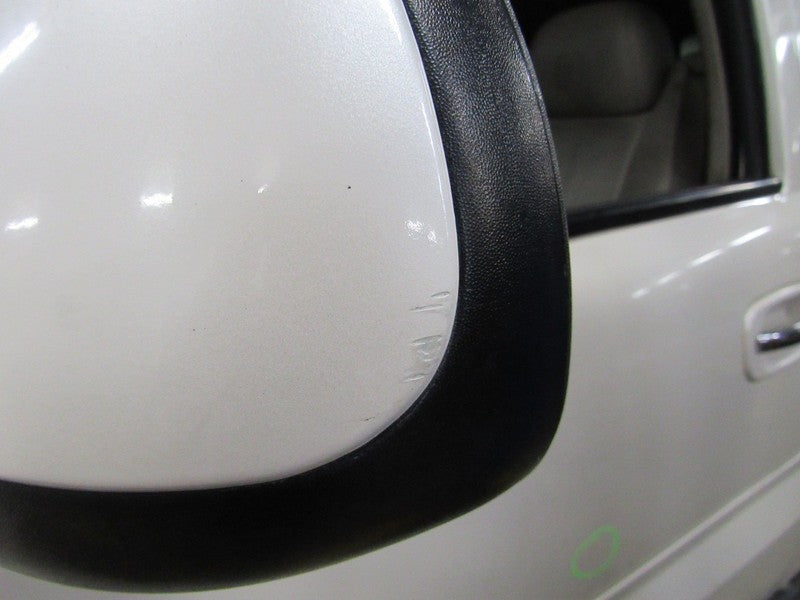 03-06 Escalade Avalanche Left LH Driver Side Power Door Mirror White D
