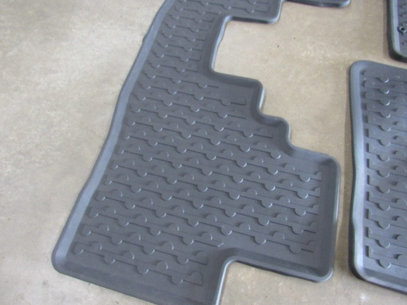 07-12 Acura RDX Original Accessory Black Rubber All Season Floor Mats 