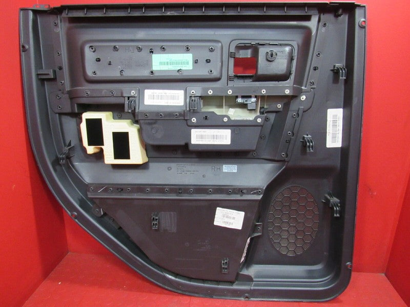 09-12 Dodge Ram Crew Cab Rear Right RH Interior Door Trim Card Panel G