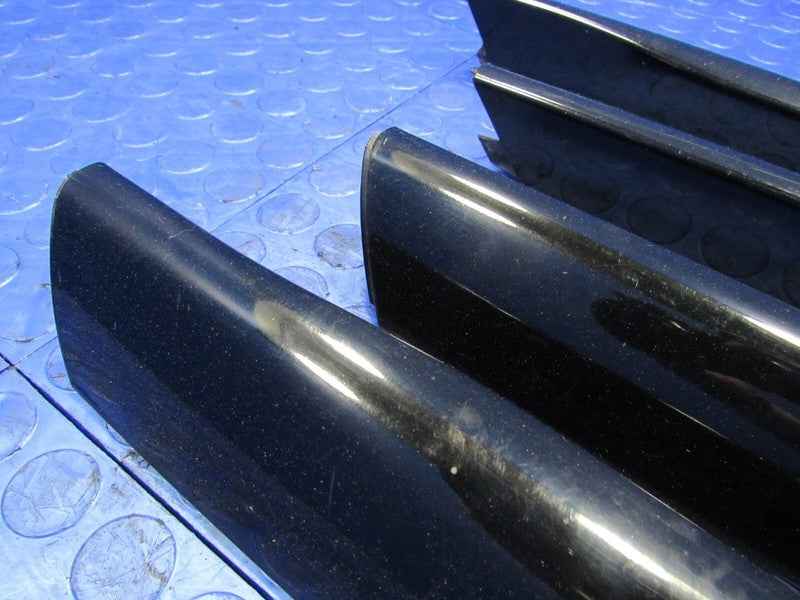 03-06 Cadillac Escalade ESV Luggage Roof Rack Carrier End Caps Set Bla