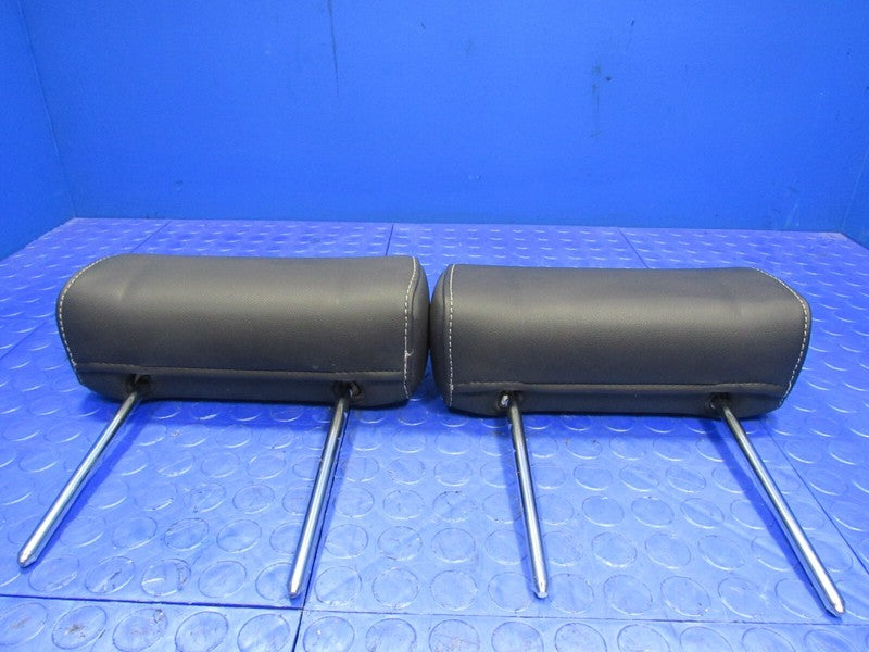 14-19 Silverado Sierra Crew Cab Rear Headrests Head Rests Set Black Le