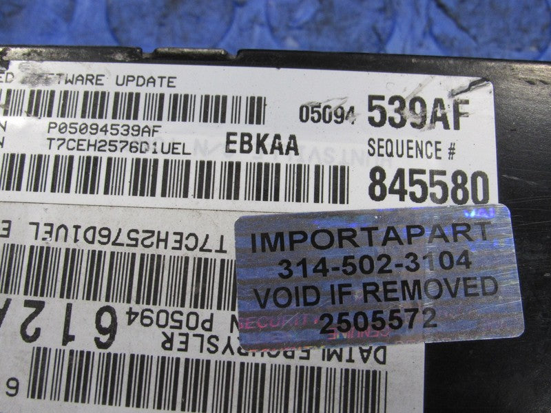 PLUG & PLAY 07 Dakota Raider 3.7L V6 AT Engine Computer ECU 05094539 P