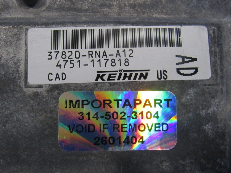 06-08 Honda Civic 1.8L 4 Cyl M/T ECU ECM Engine Computer 37820-RNA-A12
