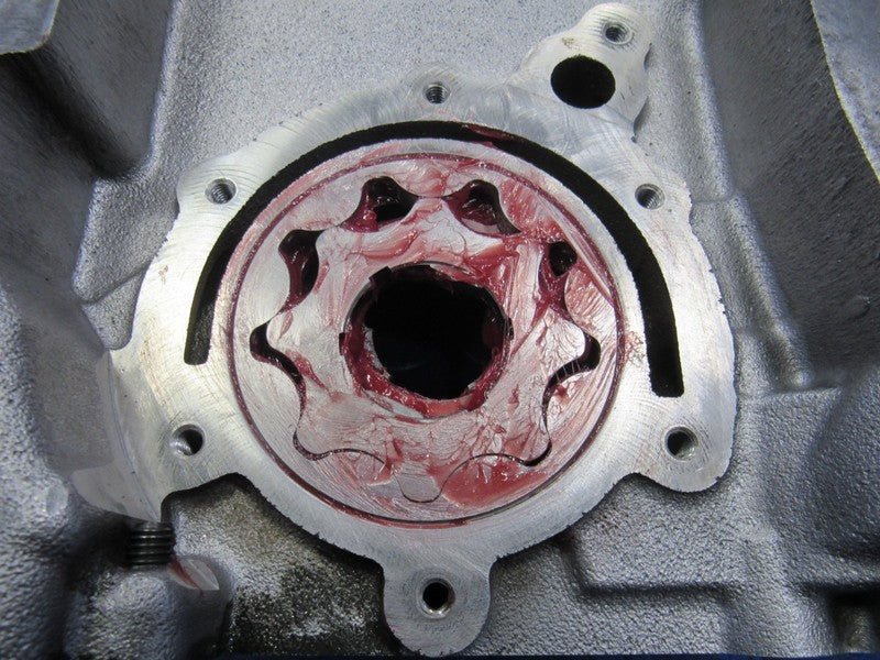 07-11 Jeep Wrangler JK 3.8L Engine Timing Cover Oil Pump Housing w/New