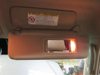 03-09 Lexus GX470 Right RH Passenger Dual Sun Visor Sunvisor Shade Tan