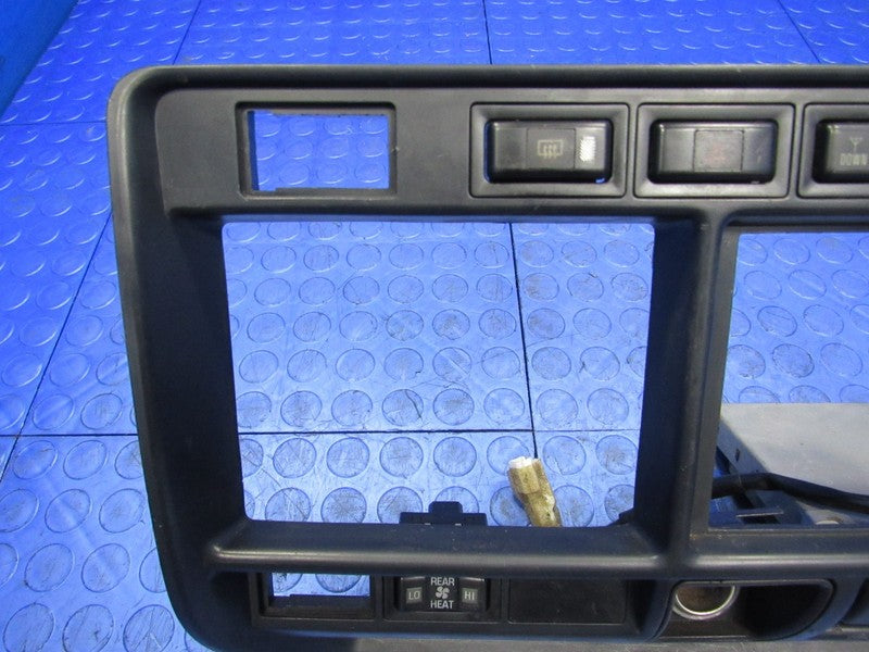 95-97 Land Cruiser LX450 FZJ80 Front Center Dash Radio Bezel Panel Ash