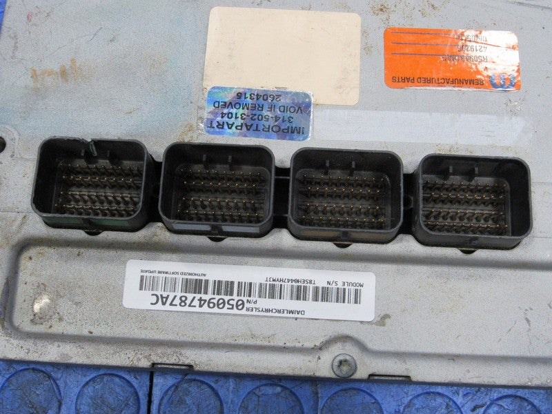 PLUG & PLAY 06 Dodge Stratus Sebring 2.7 ECU Engine Computer 05094787 