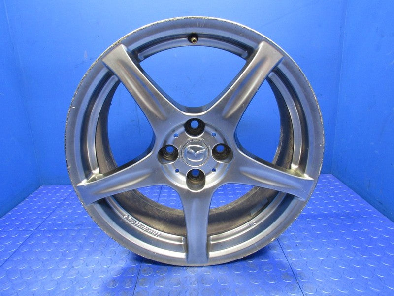 04-05 Mazda Miata Mazdaspeed 5 Spoke Twist 17x7 OEM Wheel 4x100 +40 NB