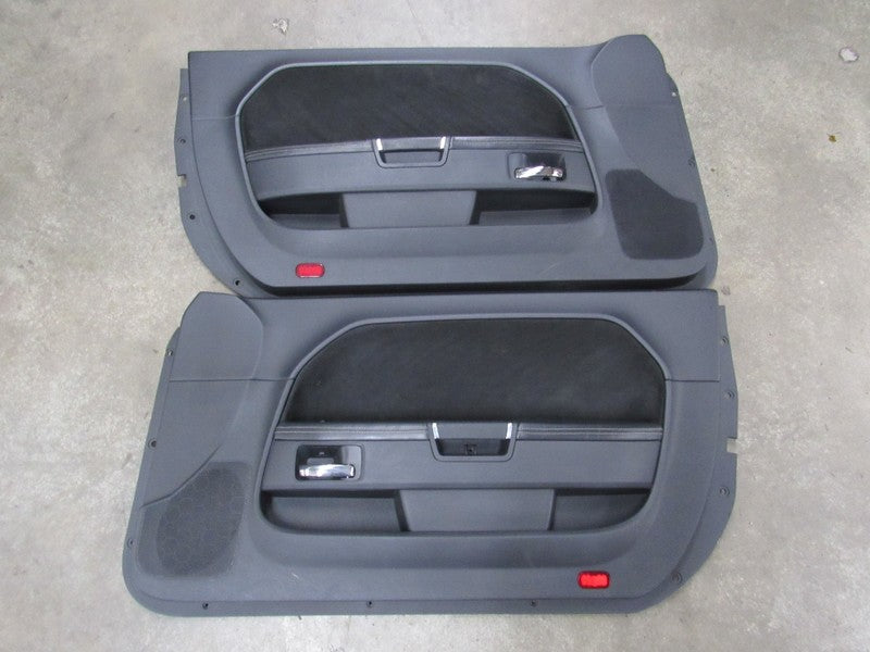 08-11 Dodge Challenger SRT Driver Passenger Interior Door Panels Panel