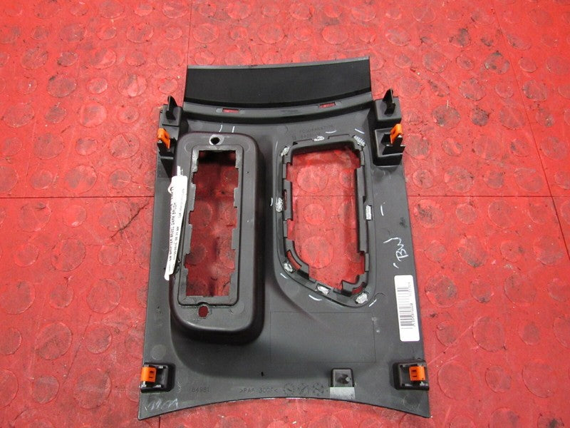 15-18 Dodge Charger Center Console Shifter Surround Bezel Trim Dark Br