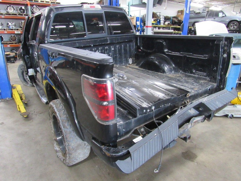 12-14 Ford F-150 Crew Cab Left LH Driver Side Rear Door Trim Panel Bla