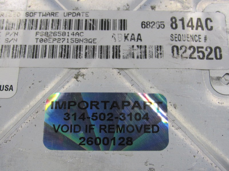 PLUG & PLAY 16 Ram 1500 3.6L AT Engine Computer ECU 68265814 PROG 0128