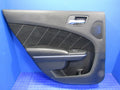 11-14 Charger SRT Rear Left Driver Side Interior Door Panel Trim Black