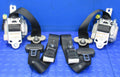 16-21 Honda Civic Sedan Front LH Driver RH Passenger Seat Belt SET Bla