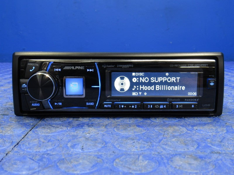 Alpine CDE-HD149BT Bluetooth CD Player AM/FM HD Radio Receiver Head Un