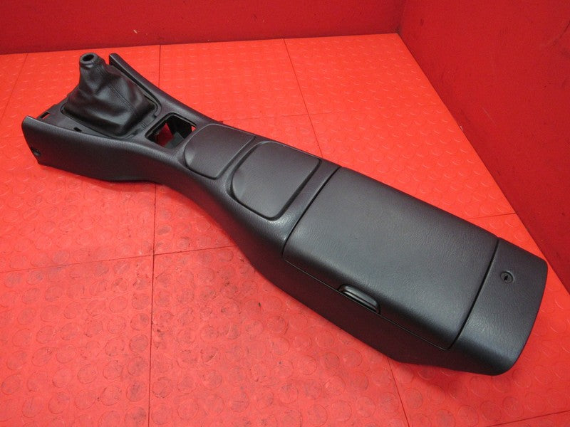 01-05 Mazda Miata MX5 MX-5 MT NB2 Center Console Armrest Cupholder Bla