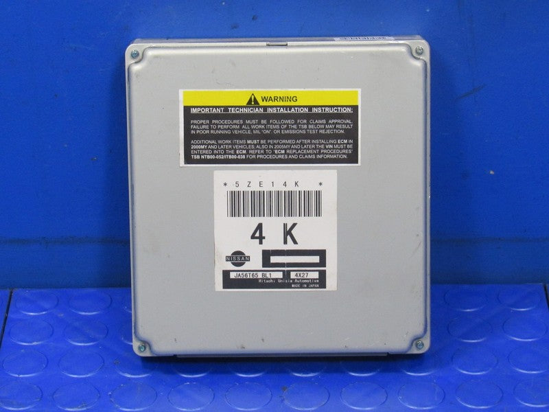 02 Nissan Sentra 1.8L QG18DE AT ECU ECM PCM Engine Computer JA56T65 BL