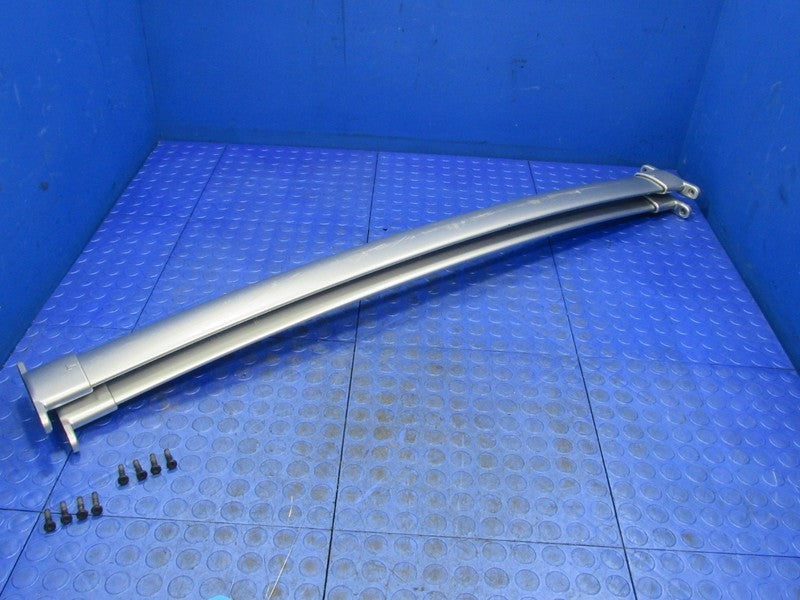 10-13 Acura MDX Roof Rail Luggage Rack Cross Bars Silver Front Rear OE