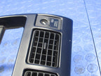 98-04 Toyota Tacoma Center Dash Climate Control Radio Bezel Trim Black