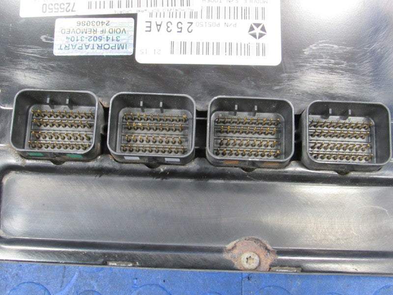 10 Caravan T & C 4.0 ECU ECM PCM Engine Computer Control 411 68050411A