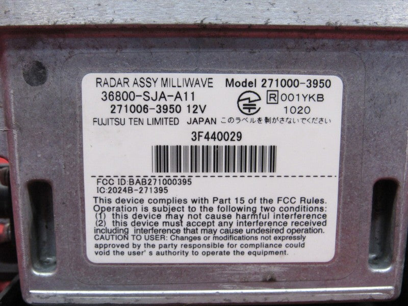 06-08 Acura RL Adaptive Cruise Control Distance Radar Camera Sensor 94